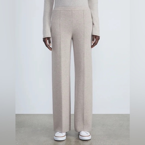 Lafayette New York CASHMERE DOUBLE-KNIT PULL-ON PANT - Picture 2 of 7